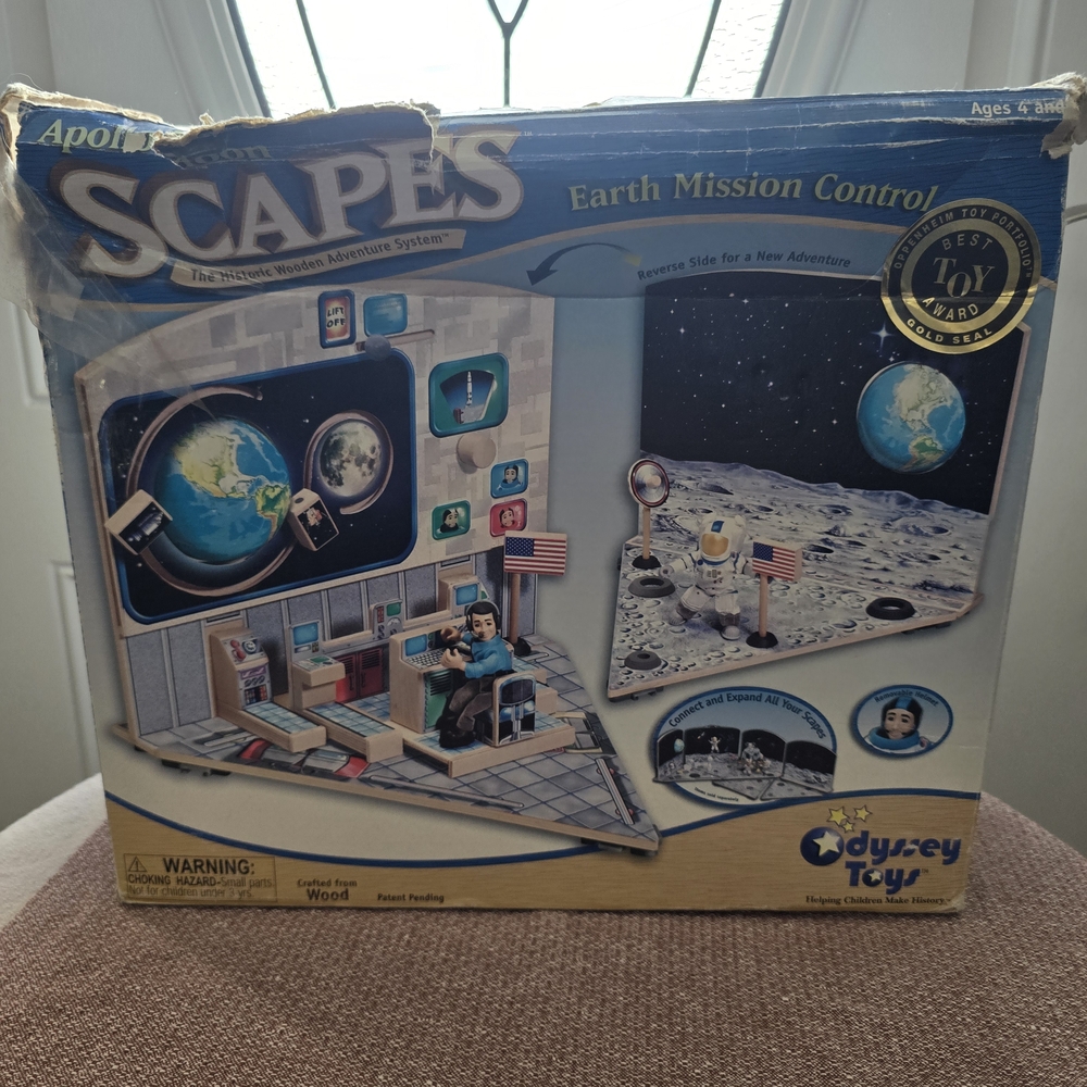 Odyssey Toys Space Adventure Playset - Blue and Gray